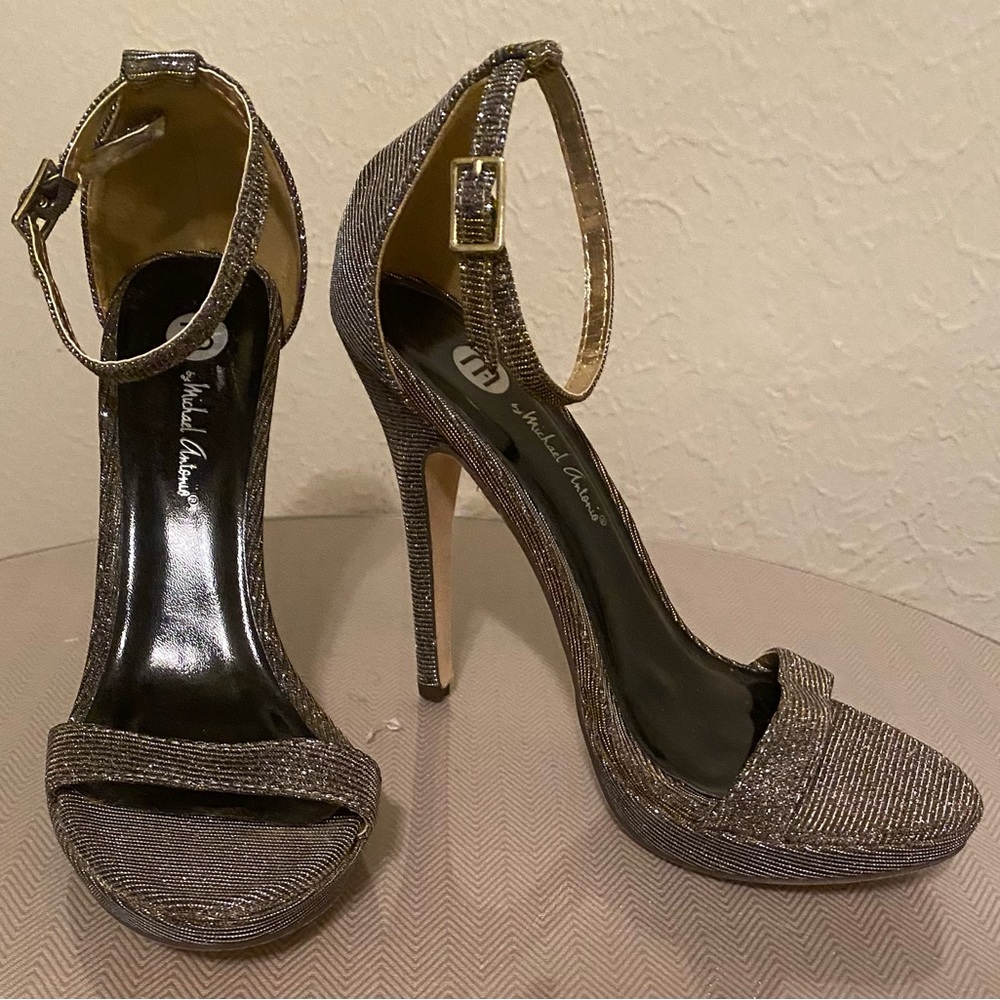 Michael Antonio Sparkle heels
